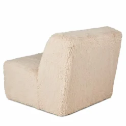 AGNES Plaid Blanc Cassé