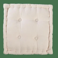ALDA Coussin Matelas Blanc Cassé