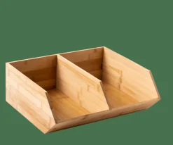 BAMBOO Organisateur Empilable Naturel