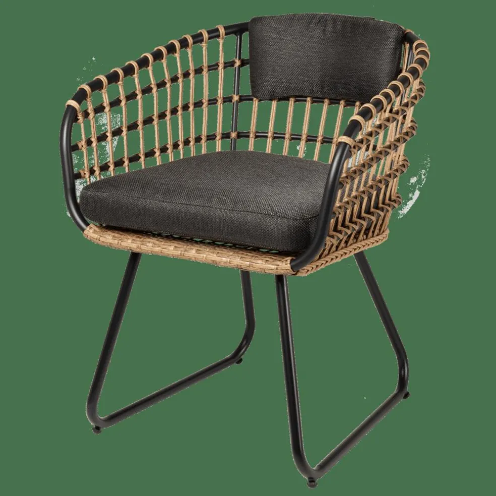BONES Chaise Noir