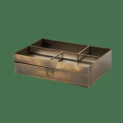 BRASS Organisateur De Bureau Bronze