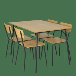 BRODY Chaise De Salle à Manger Naturel