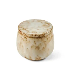 CERAMIC Bougie En Pot Beige