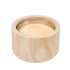 CITRONELLA WOOD Bougie De Jardin Beige