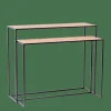 COMBO Table Murale Set De 2 Naturel