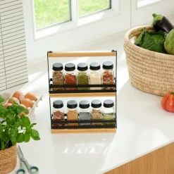 COMPACT Support à épices Noir