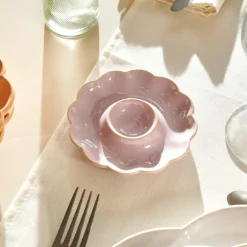 DAHLIA Coquetier Mauve Clair