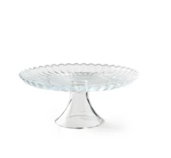 DAHLITA Plat à Gâteau Transparent