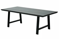 FORMAX Table De Jardin Avec Pieds A Noir