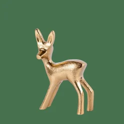 GOLDY Décoratif Cerf Doré