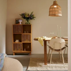 HELGE Armoire à Compartiments Naturel