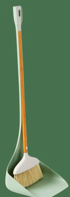 JASMIN Set Balai Vert, Naturel