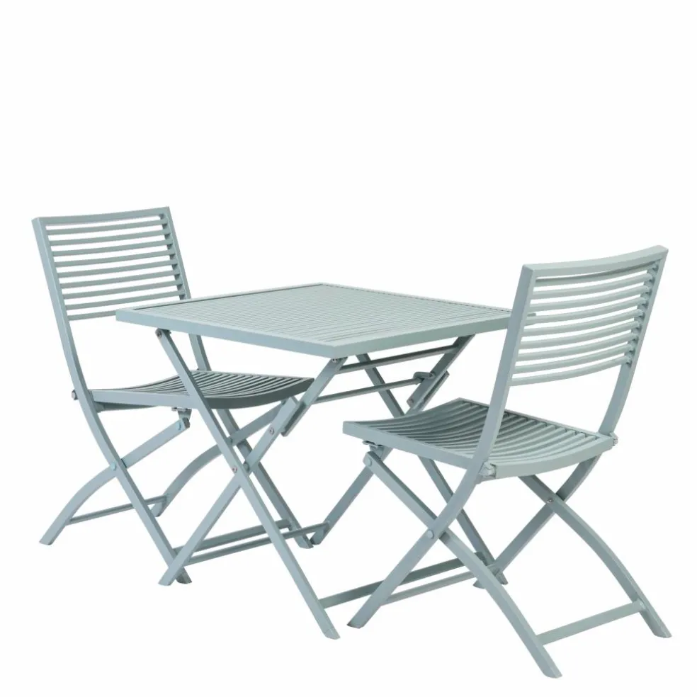 JESSE Ensemble Bistrot Rectangulaire Blanc