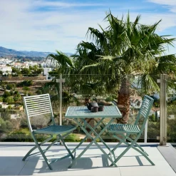 JESSE Ensemble Bistrot Rectangulaire Blanc