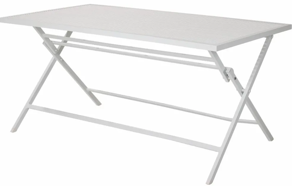 JESSE Ensemble Bistrot Rectangulaire Blanc