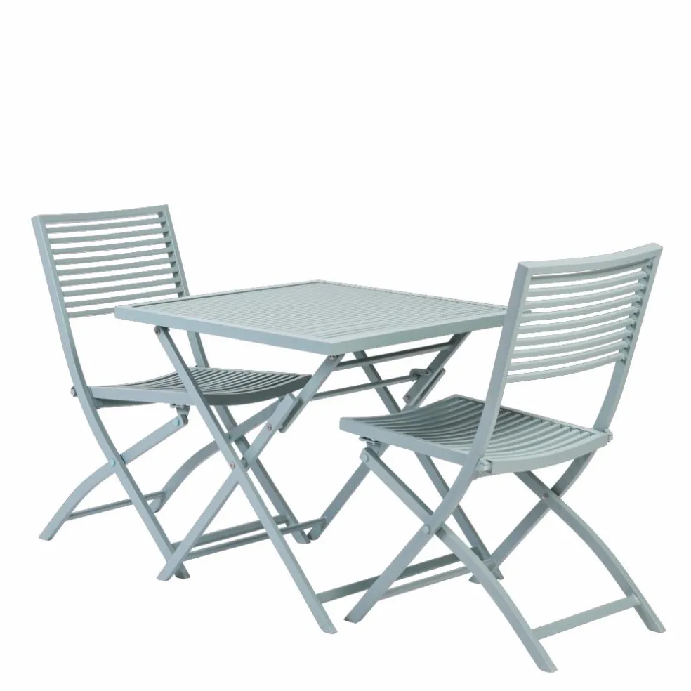 JESSE Ensemble Bistrot Rectangulaire Blanc