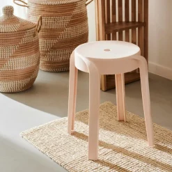 KARLUS Tabouret Beige