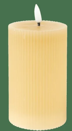 LED Bougie Avec LED Brun