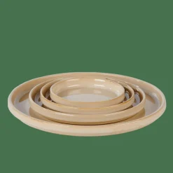 MINERAL SAND Assiette Beige