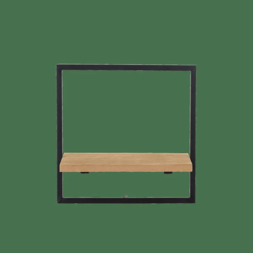 MIX&MATCH Étagère à Suspendre Noir, Naturel