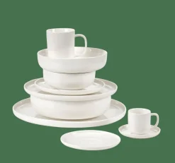 MOON Tasse Et Soucoupe Expresso 9 CL Blanc