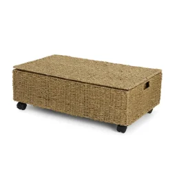 MYKONOS Coffre De Rangement L Naturel