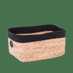 NATUREL Panier Tiroir Noir, Naturel