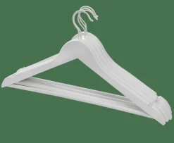 NEW WOOD Cintres Set De 5 Blanc