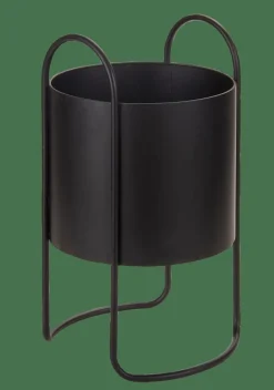 OLGA Pot De Fleurs Noir