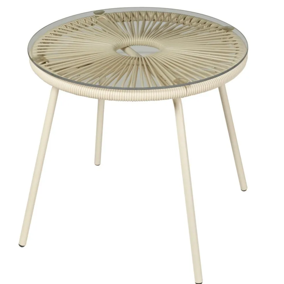 PAPAYO & ACAPULCO Salon De Jardin Sable