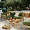 PAULETTA LUXE Coussin Dossier Vert