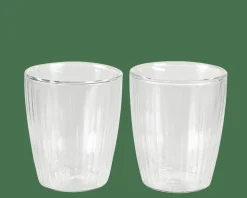 PAUSA Verre Double Paroi Set De 2 25 CL Transparent