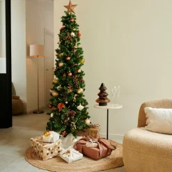 PINUS Branche De Noël Rouge, Vert