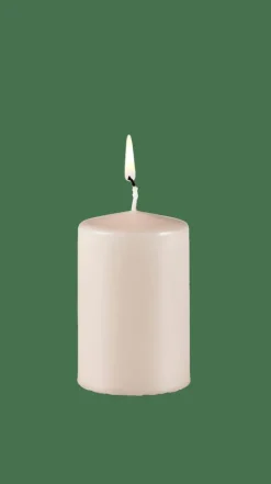 PURE Bougie Cylindrique Brun Clair