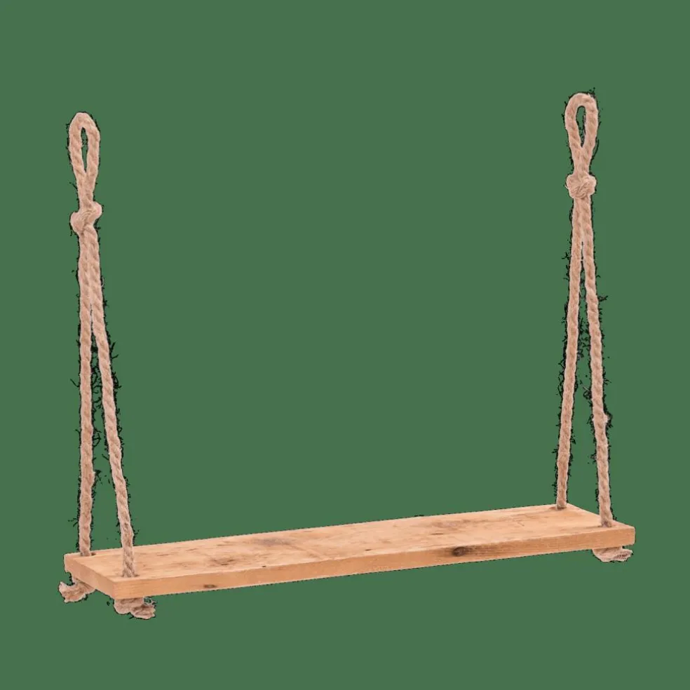 RECYCLE Étagère Suspendue Naturel