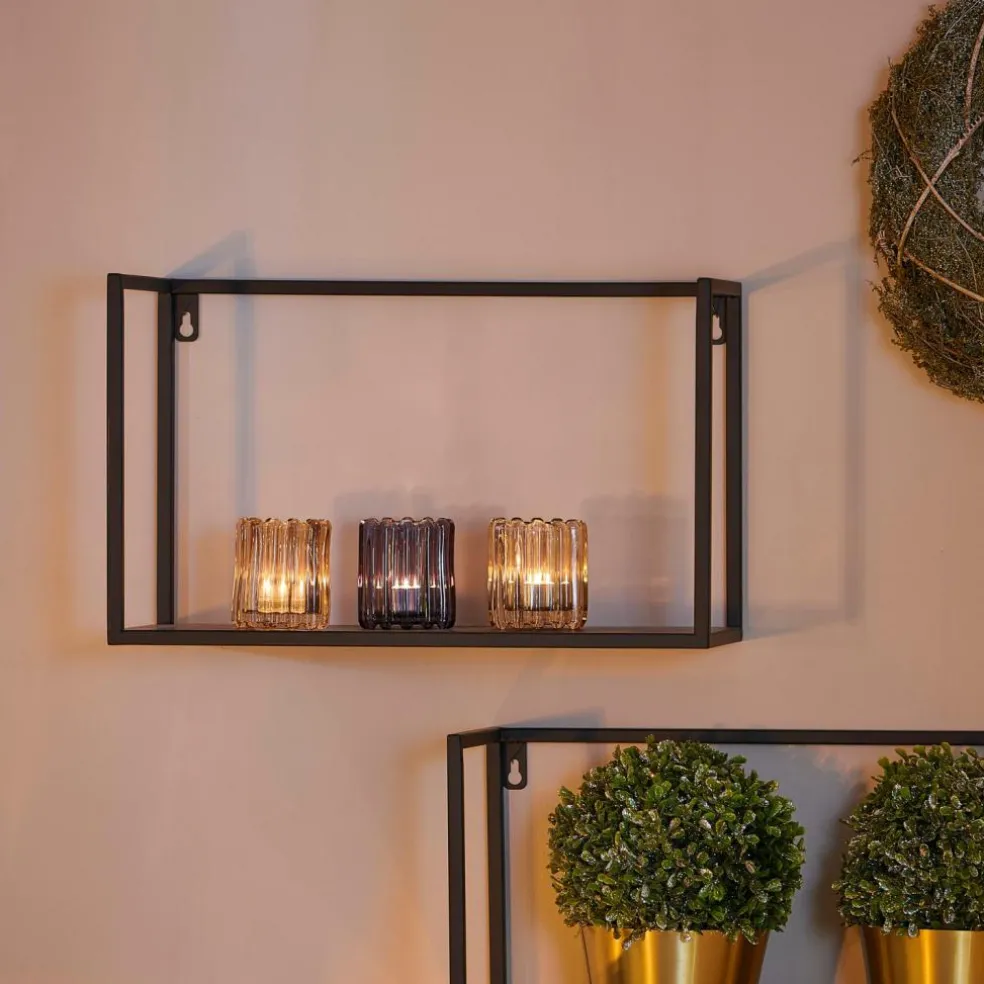 SHORP Étagère à Suspendre Noir