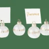 SNOW Porte-noms Set De 4 Transparent