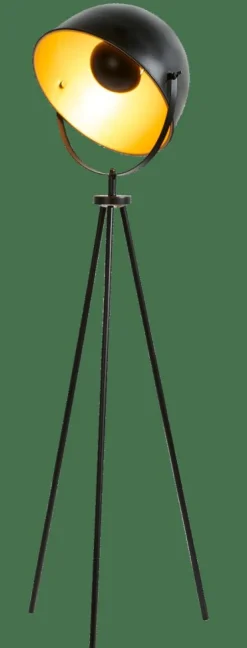 SOLEIL Lampadaire Noir