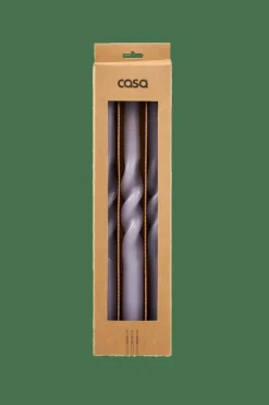 SPIRAL Bougie S/3 Mauve