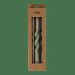 SPIRAL Bougie Torsadée Vert