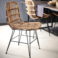 SUMATRA Chaise Noir, Brun