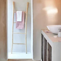 TEAK Échelle Naturel