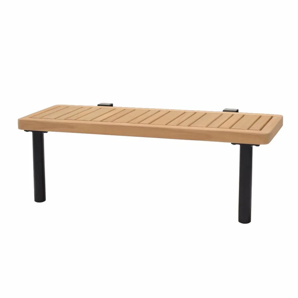 TEAK LUXE Chaise Longue Naturel