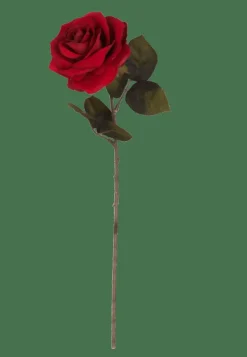 VELVET Fleur Artificielle Rouge