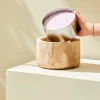 WOOD Recharge Bougie De Jardin Mauve