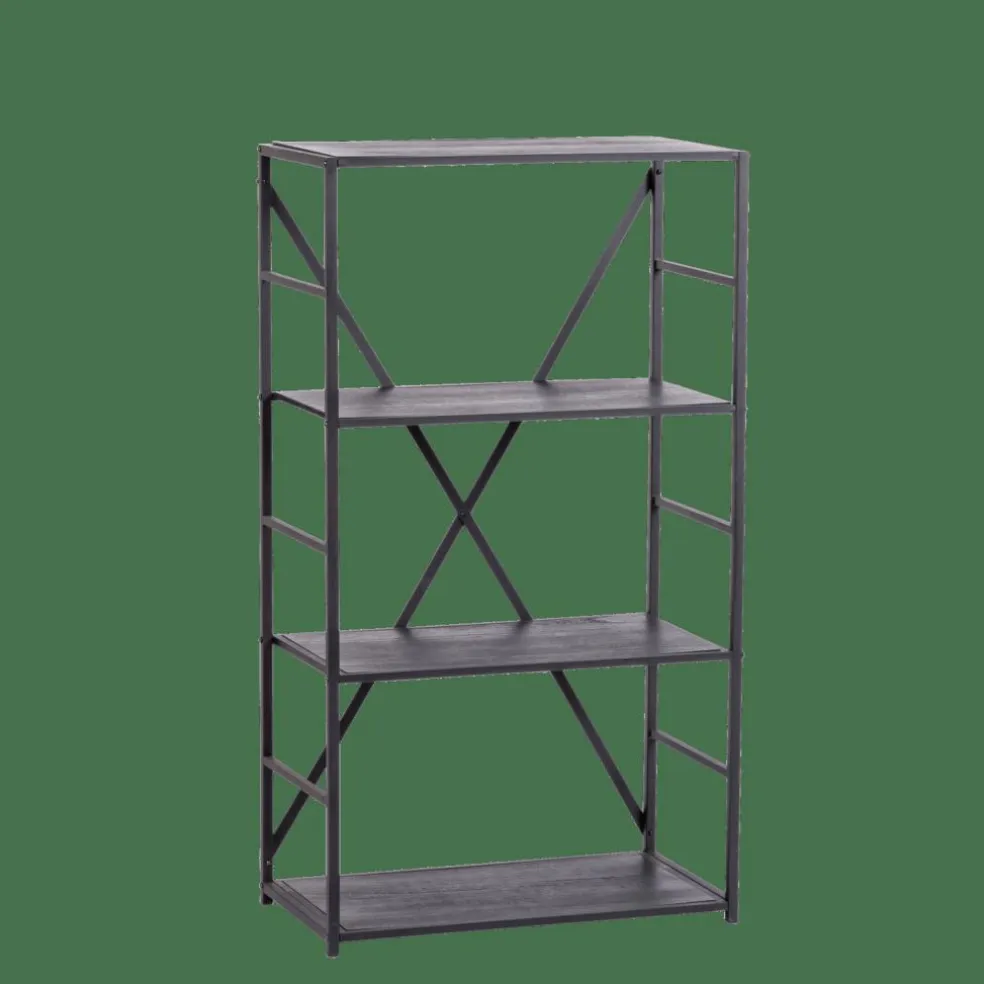 XAVIER Étagère Murale Noir