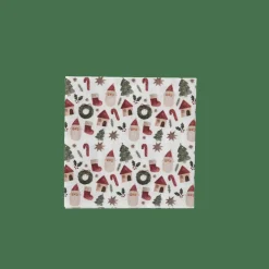 X-MAS VIBE Set De 20 Serviettes Multicolore
