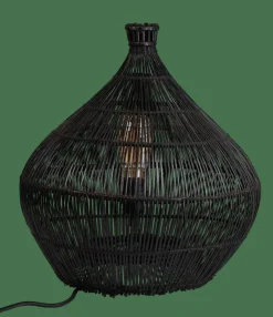 ZALOU Lampe De Table Noir